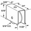 Prime-Line 9/16 in. Diameter Steel Showcase Sliding Window Roller Assembly 2 Pack G 3035